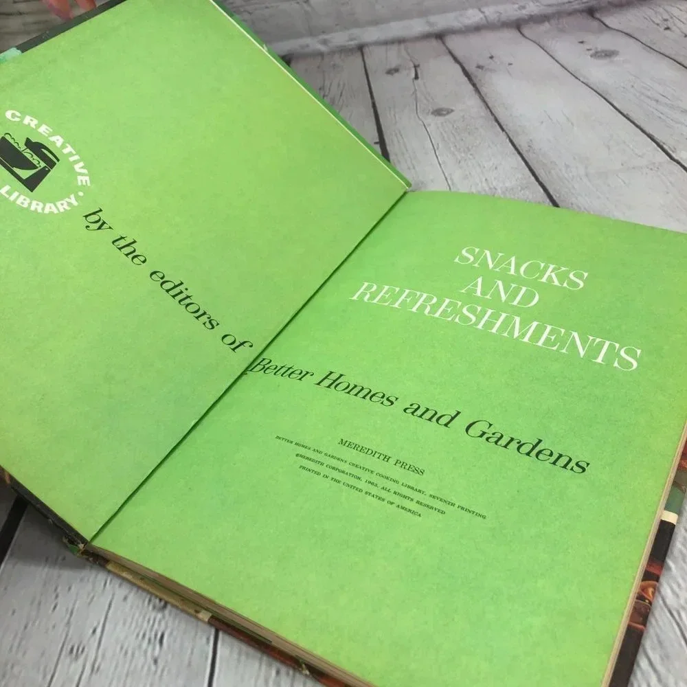 vintage better homes and gardens cookbooks 1963
